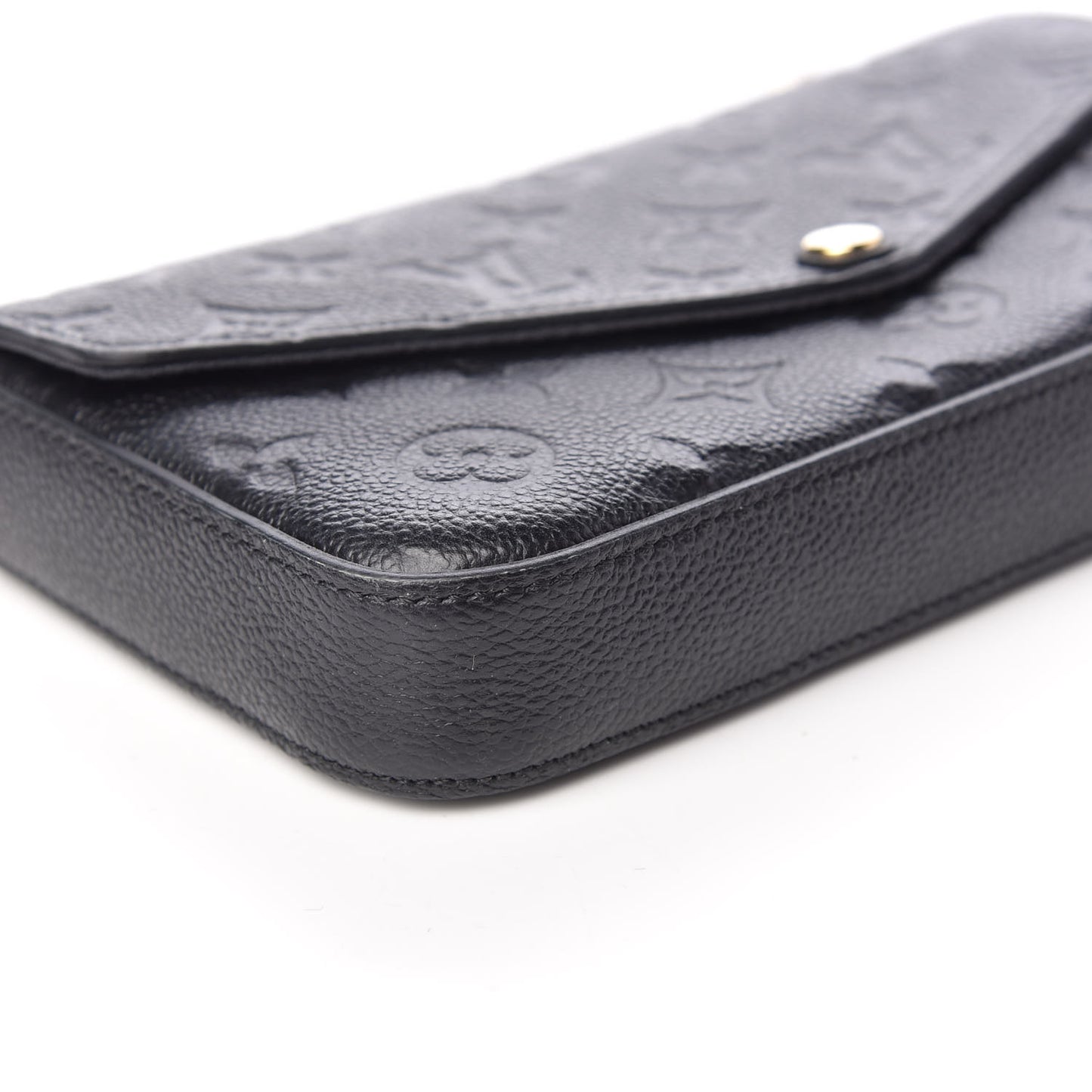 Empreinte Pochette Felicie Chain Wallet Black
