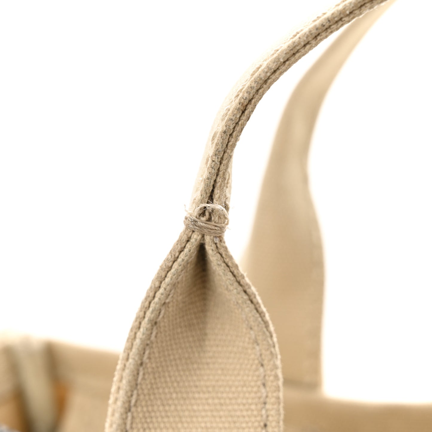 Cotton Canvas Medium The Traveler Tote Bag Beige