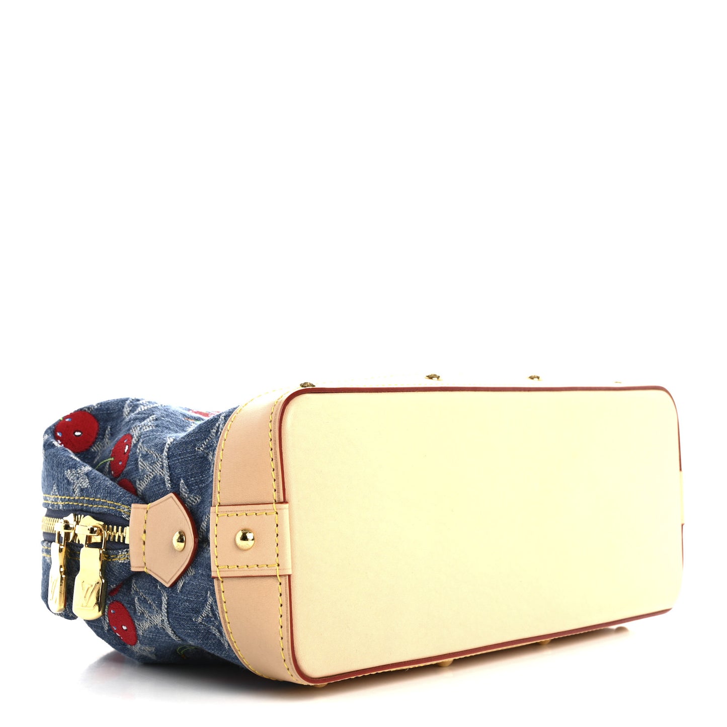 LV X TM Monogram Denim Cerises Cosmetic Pouch GM