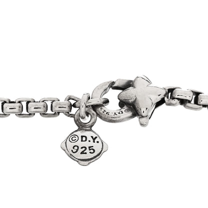 David Yurman Sterling Silver Diamond Petite Pave Metro Bar Bracelet 4 of 4