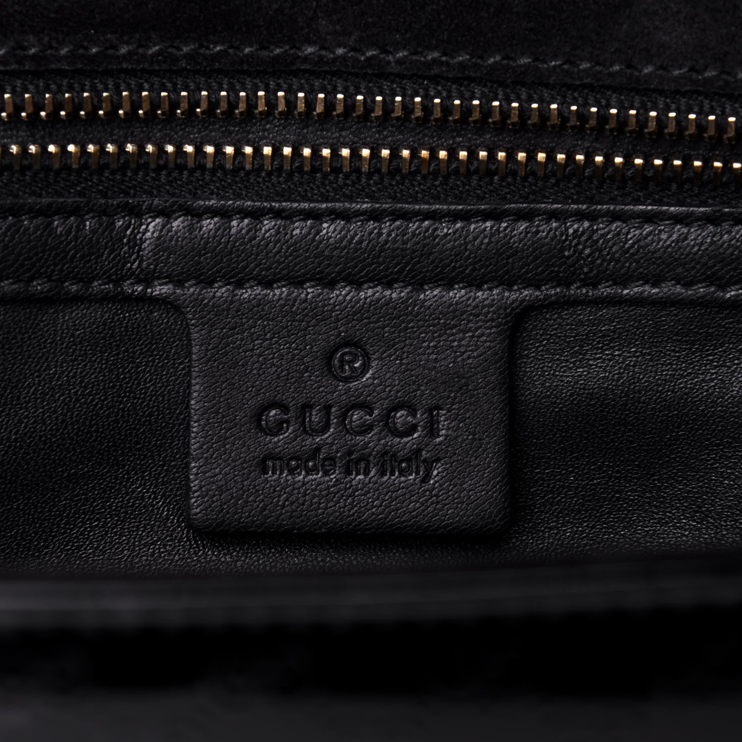 Gucci Patent Microguccissima Medium Broadway Clutch Black 6 of 12