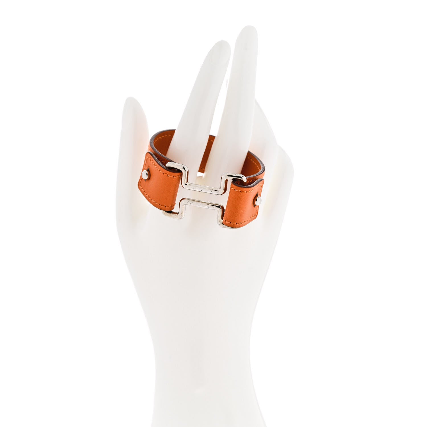 Hermes Chamonix Night Bracelet Orange 2 of 5