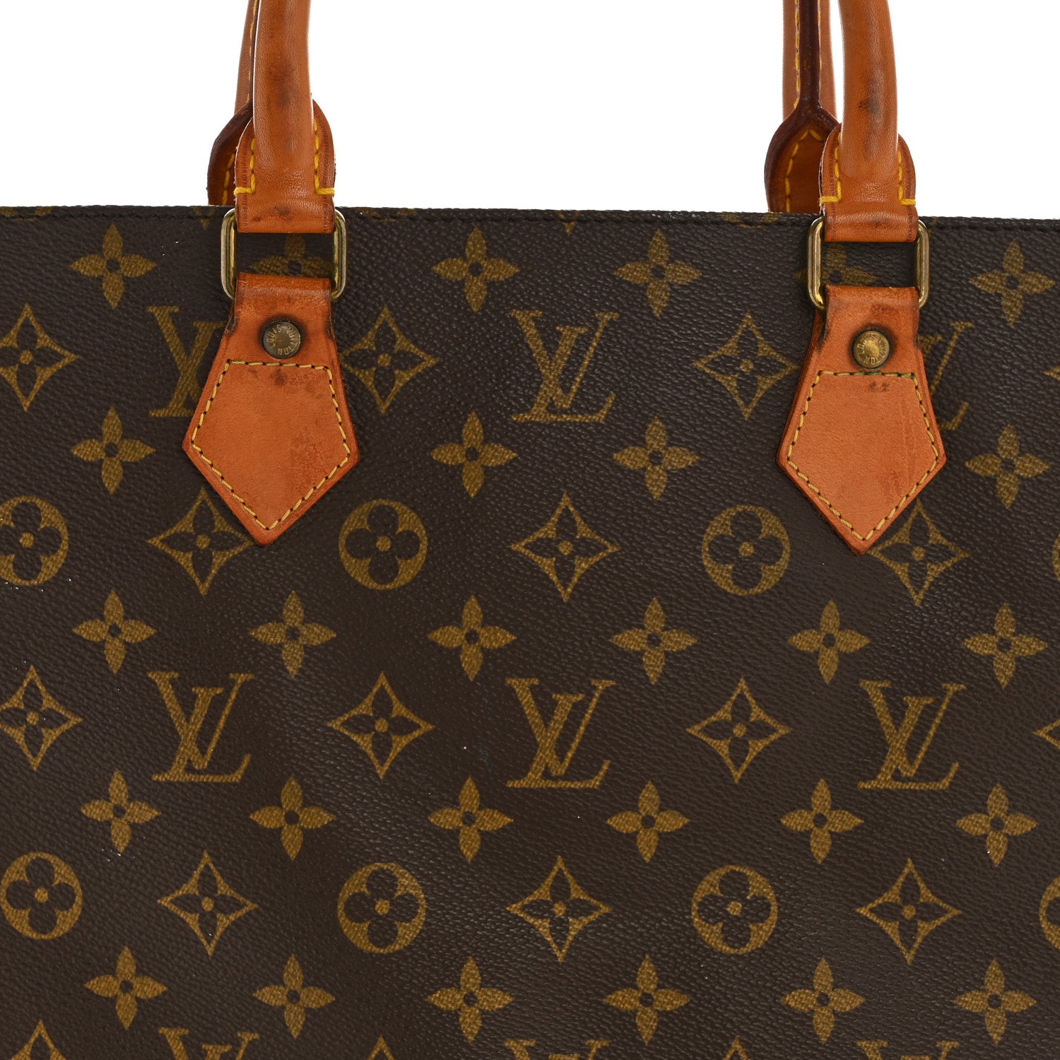 Louis Vuitton Monogram Sac Plat 7 of 14