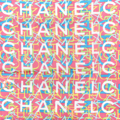 Chanel Silk CC Logo Square Scarf Multicolor 2 of 3