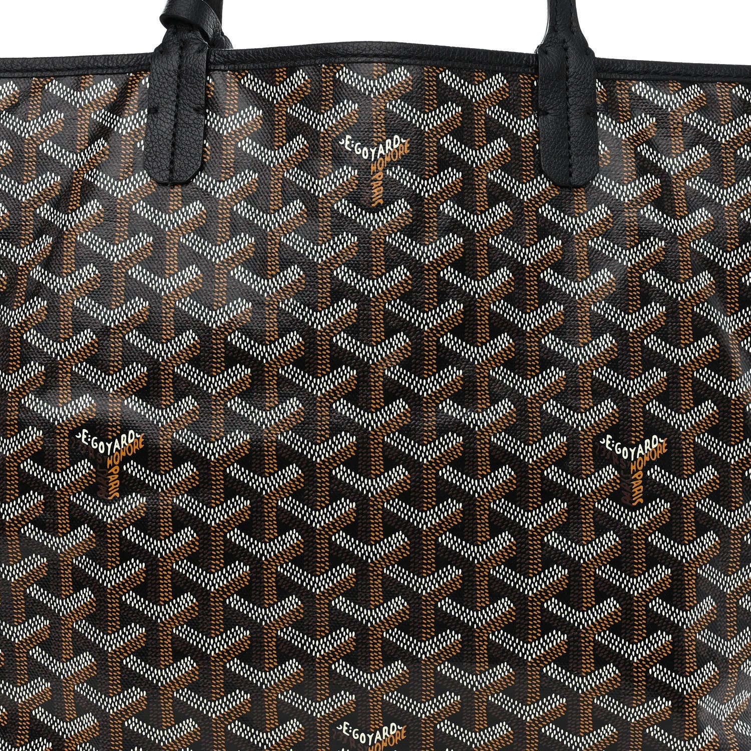 Goyard Goyardine Saint Louis PM Black 10 of 12