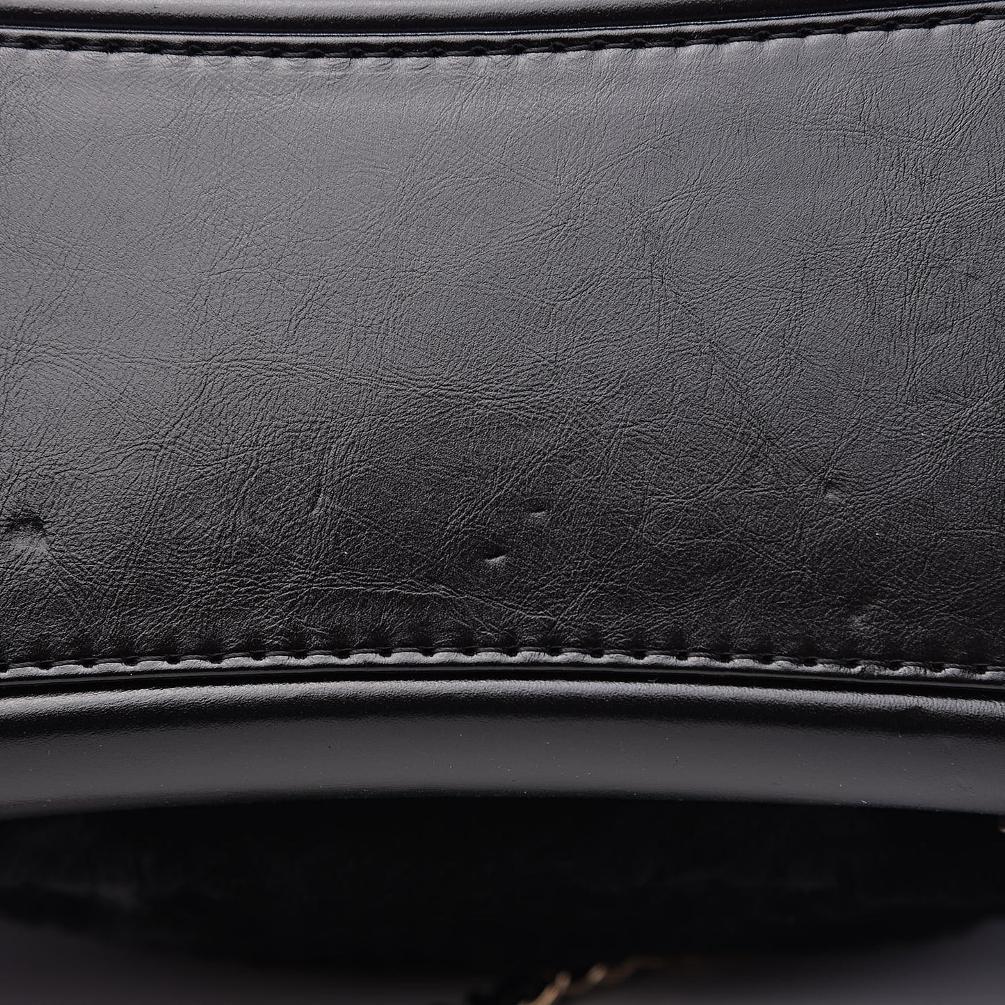 Shearling Small Gabrielle Backpack Black