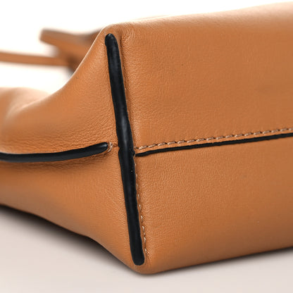 Loewe Calfskin Mini Flamenco Knot Clutch Warm Desert 8 of 9