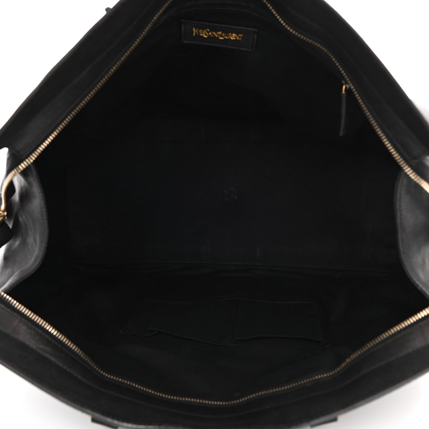 Saint Laurent Sheepskin Large Cabas ChYc Black 9 of 23