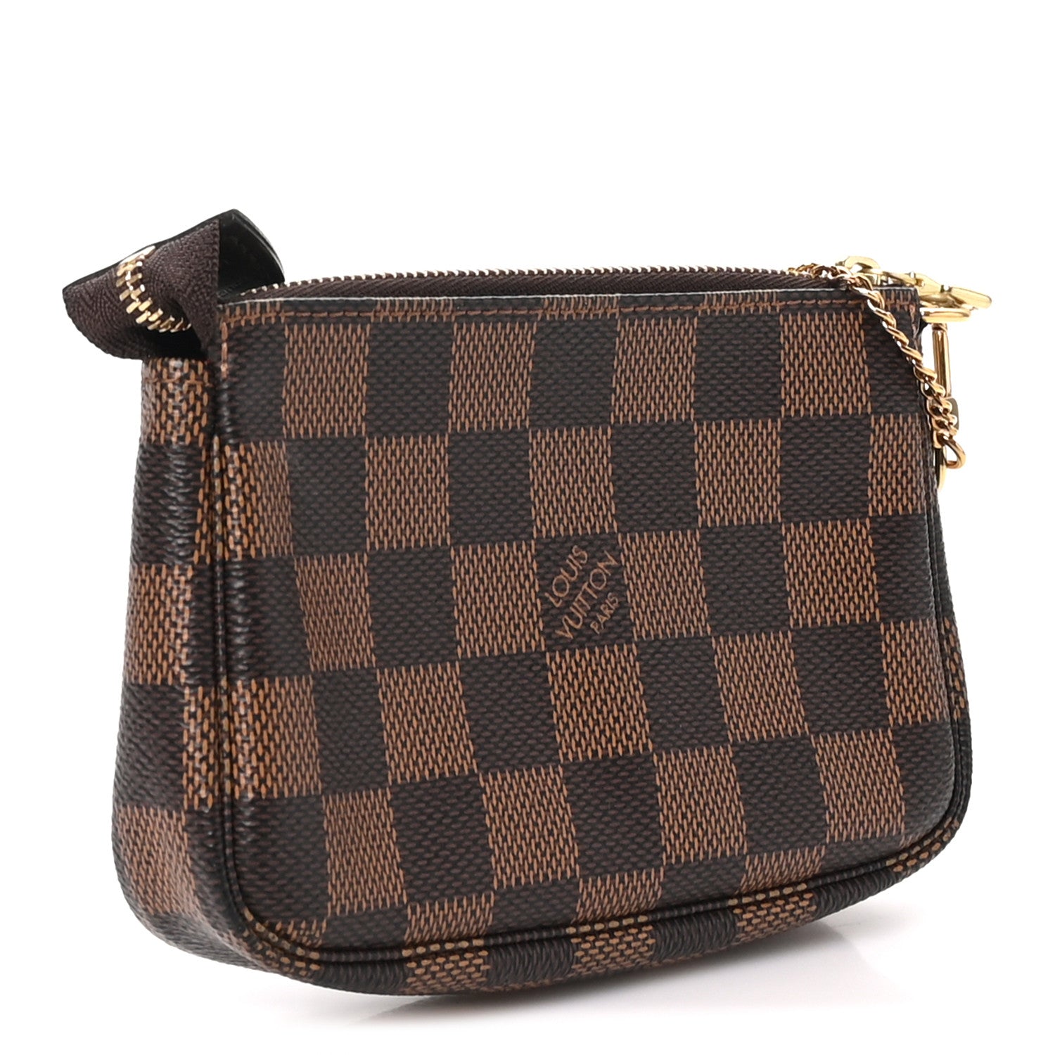 Louis Vuitton Damier Ebene Mini Pochette Accessories 3 of 8