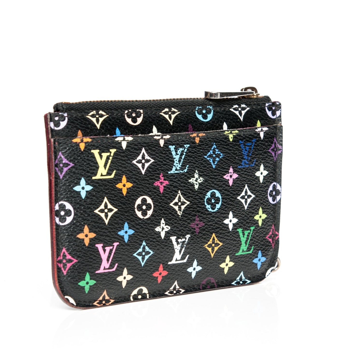 Monogram Multicolor Key Pouch Black Grenade