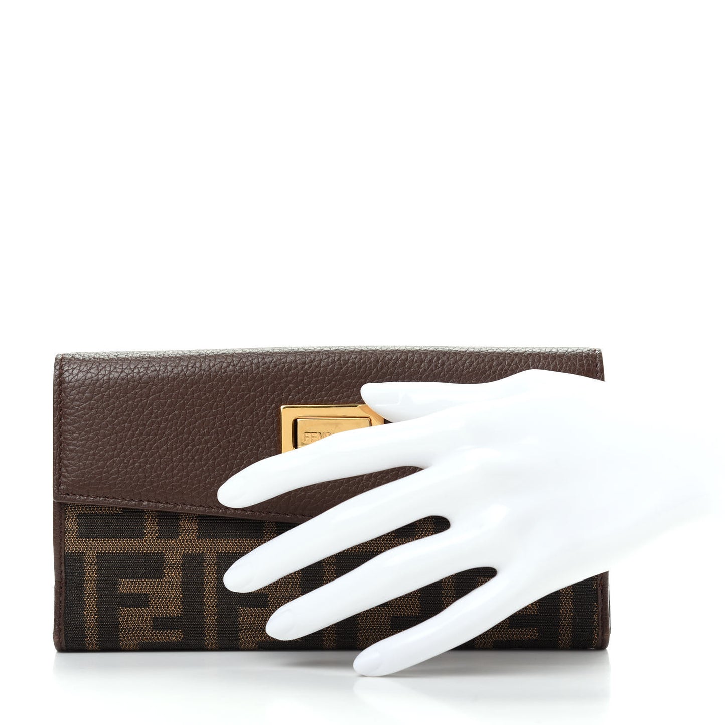 Zucca Vitello Continental Wallet Tobacco