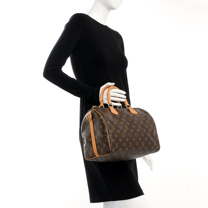 Louis Vuitton Monogram Speedy Bandouliere 30 3 of 8