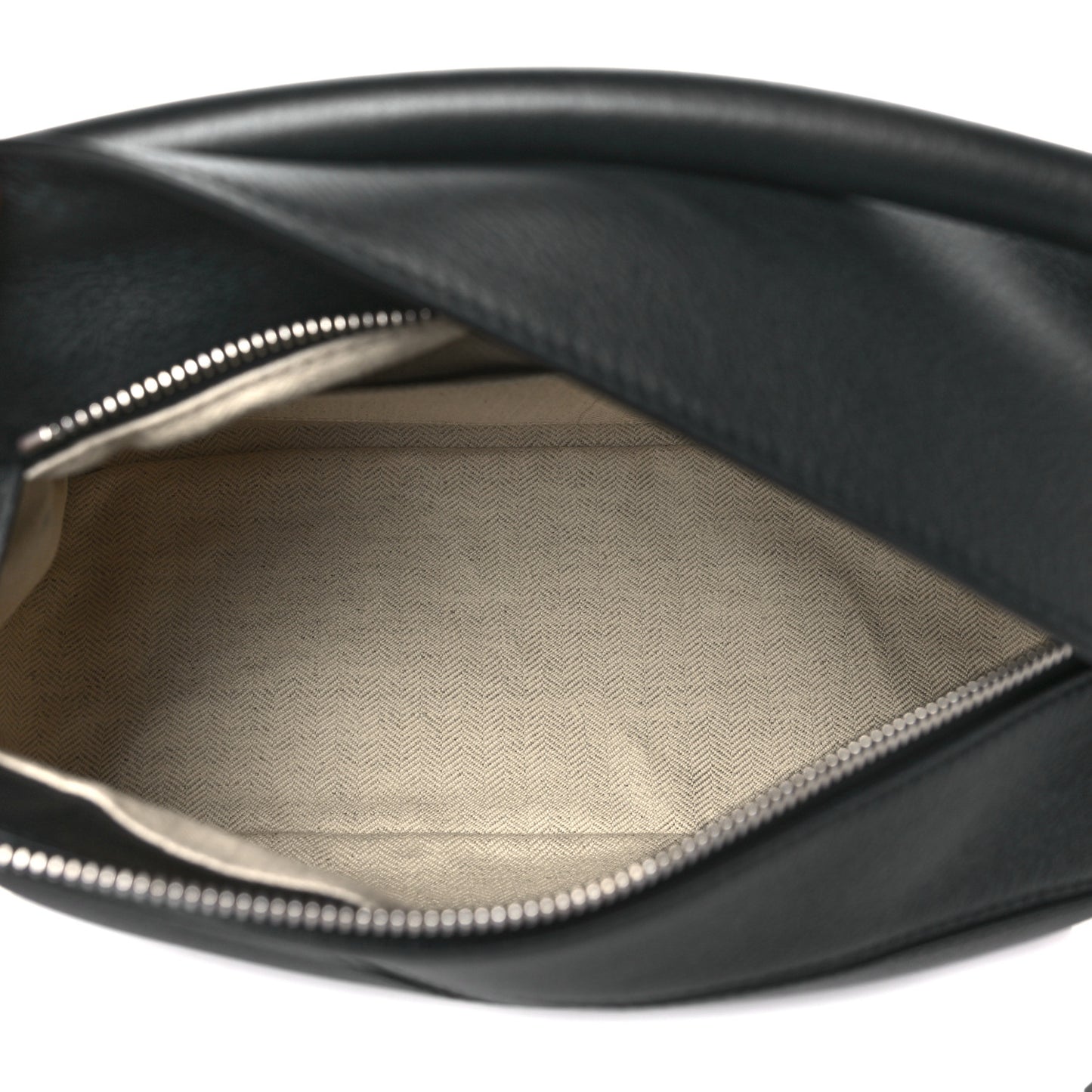 Calfskin Medium Puzzle Bag Black