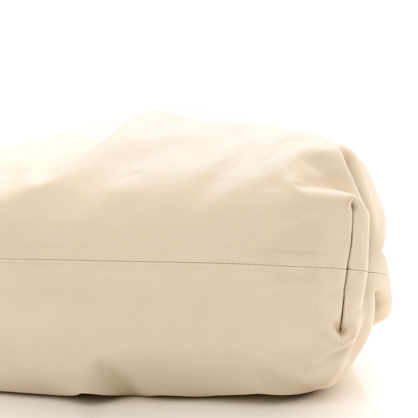 Smooth Butter Calf The Pouch Oversized Clutch Plaster
