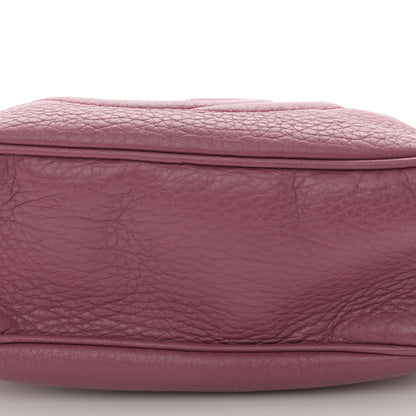 Gucci Pebbled Calfskin Small Soho Disco Bag Peonia Flower 12 of 12