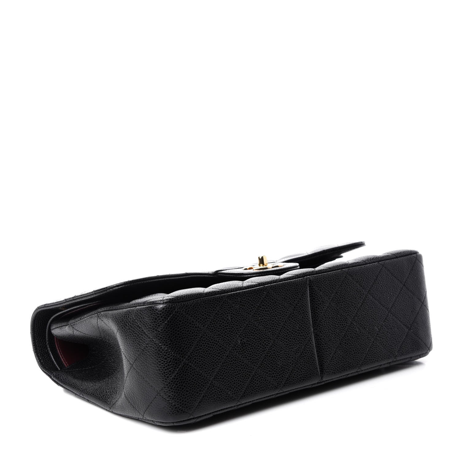 Chanel Caviar Quilted Jumbo Double Flap Black 4 of 10