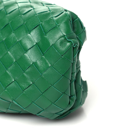 Bottega Veneta Nappa Maxi Intrecciato The Pouch Oversized Clutch Racing Green 10 of 10
