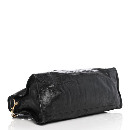 Balenciaga Agneau Giant 12 Gold Hardware Part Time Black 3 of 4