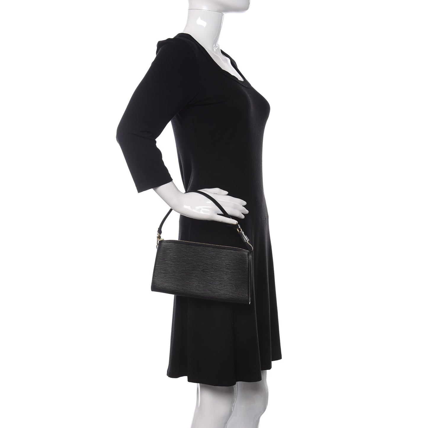 Epi Pochette Accessories 24 Black