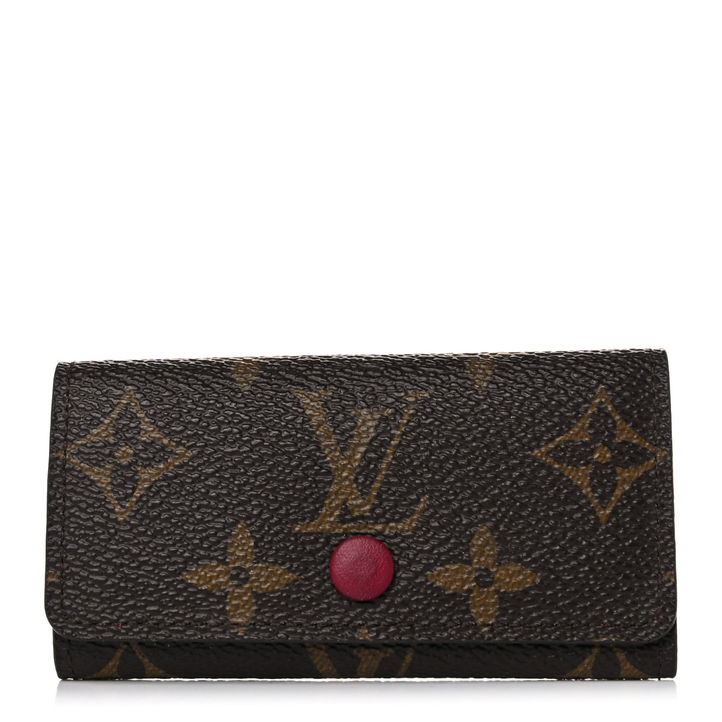 Monogram 4 Key Multicles Holder Fuchsia