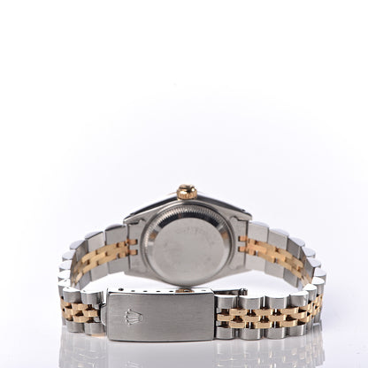 Rolex Stainless Steel 18K Yellow Gold 26mm Oyster Perpetual Datejust Watch Champagne 69173 4 of 7
