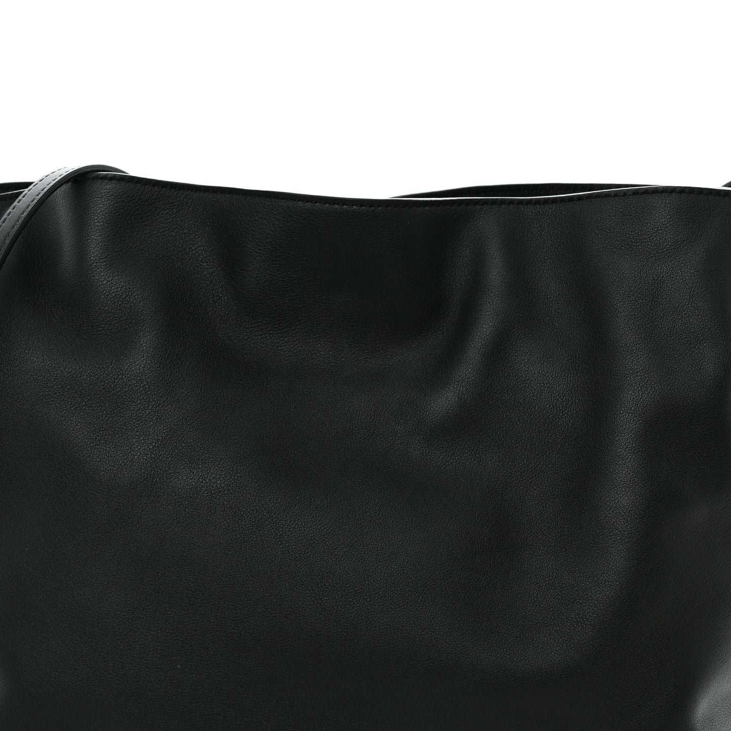 Nappa Medium Flamenco Knot Bag Black