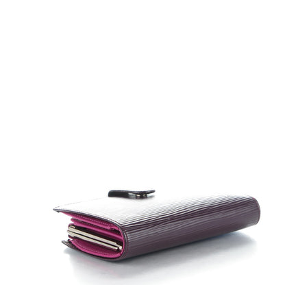 Louis Vuitton Epi French Purse Wallet Cassis 4 of 8