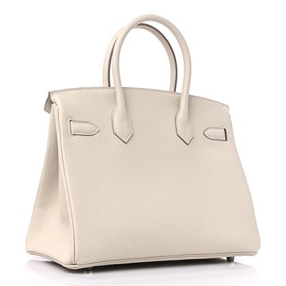 Hermes Togo Birkin 30 Craie 3 of 10