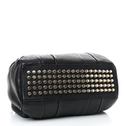 Alexander Wang Pebbled Lambskin Rockie Black Pale Gold Hardware 4 of 10