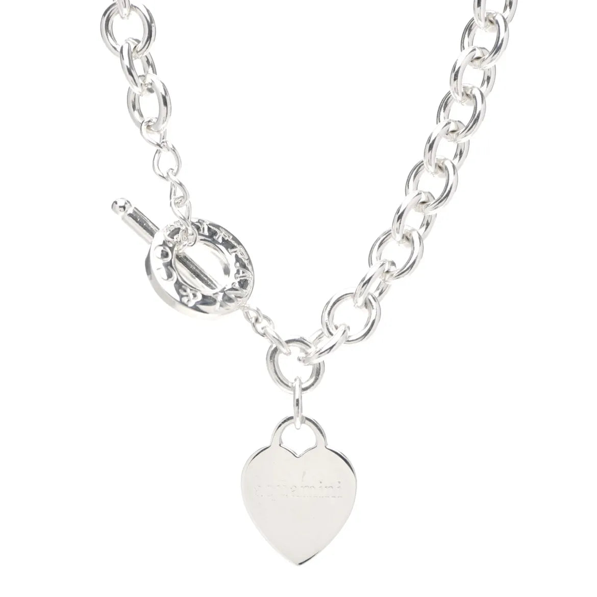 Tiffany Heart Tag Toggle