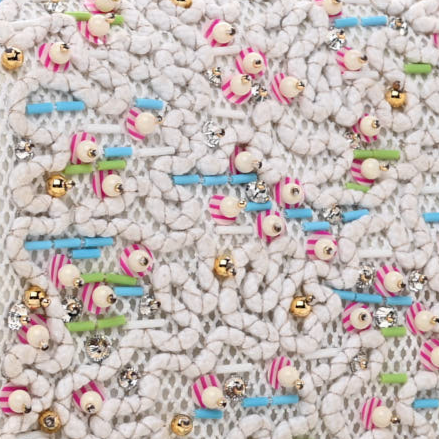 close up image of chanel sequin FASHIONPHILE