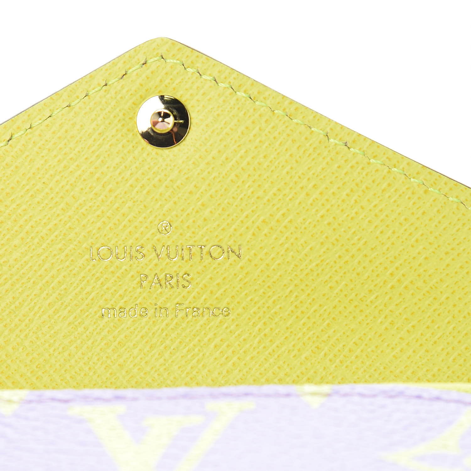 LOUIS VUITTON Monogram Giant Zoe Wallet Pink Lilac 389863