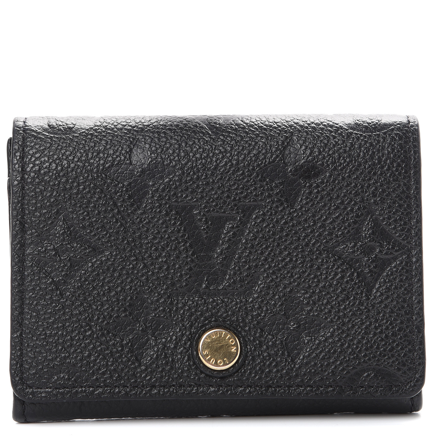 LOUIS VUITTON Empreinte Business Card Holder Black 577180