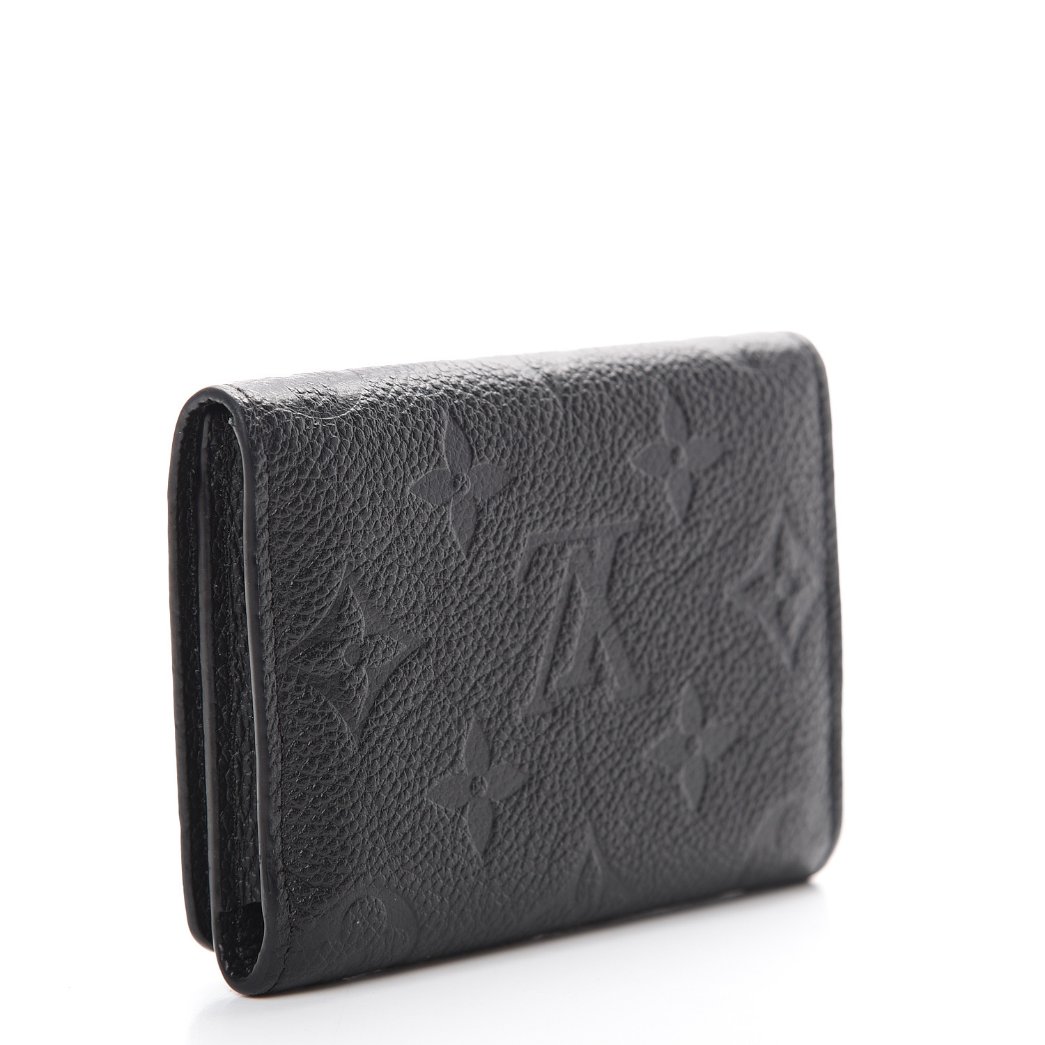 LOUIS VUITTON Empreinte Business Card Holder Black 577180