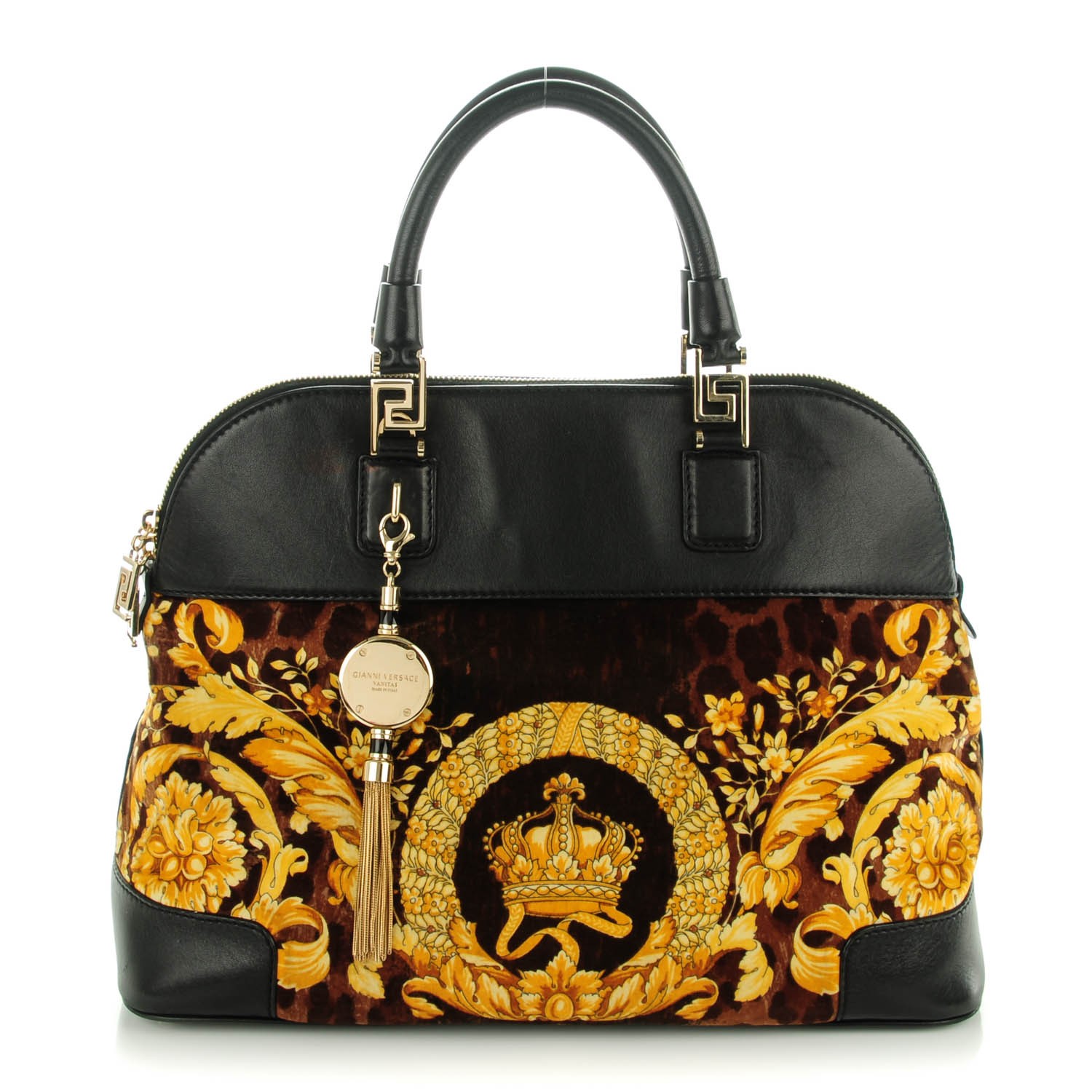 versace velvet bag