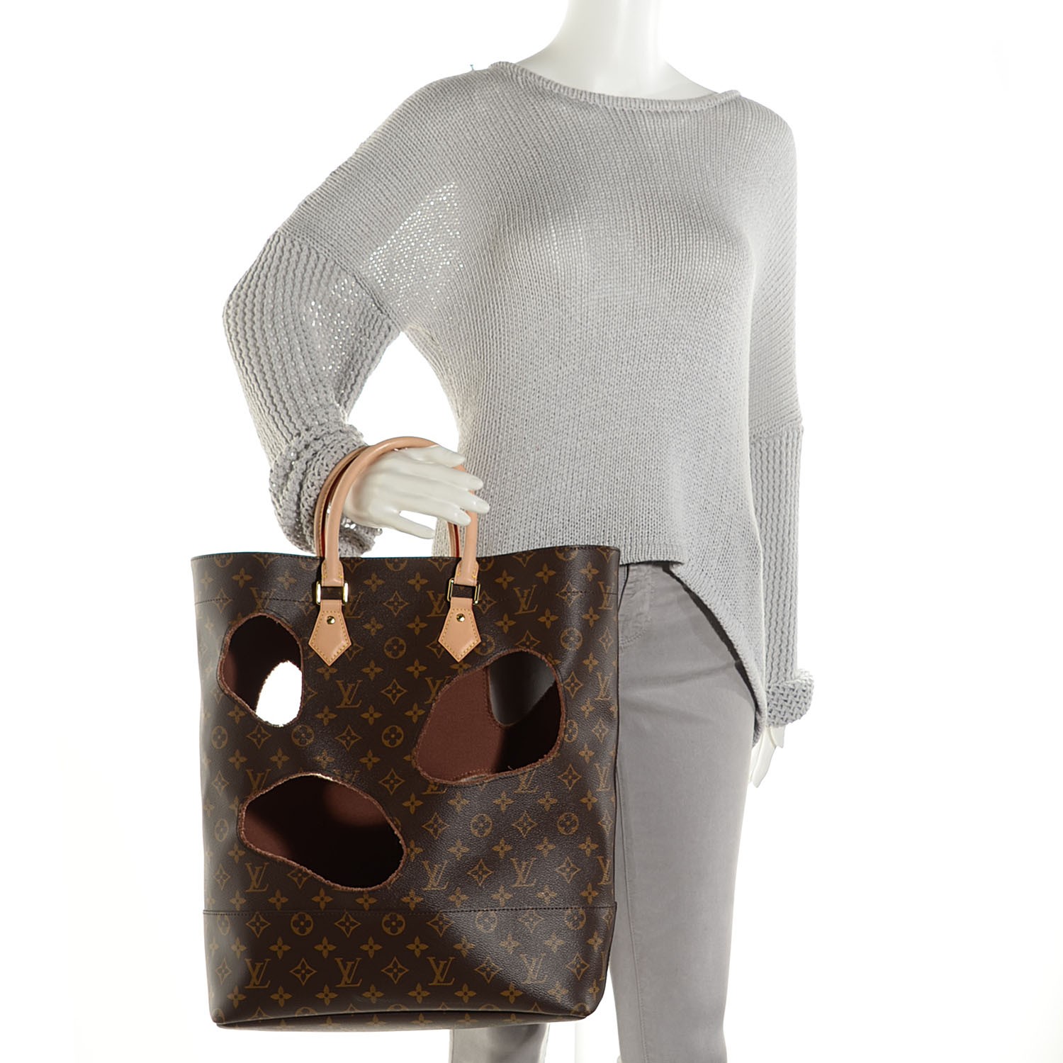 Louis Vuitton Monogram Rei Kawakubo Bag With Holes 101972 Louis Vuitton Monogram Rei Kawakubo Bag With Holes 101972
