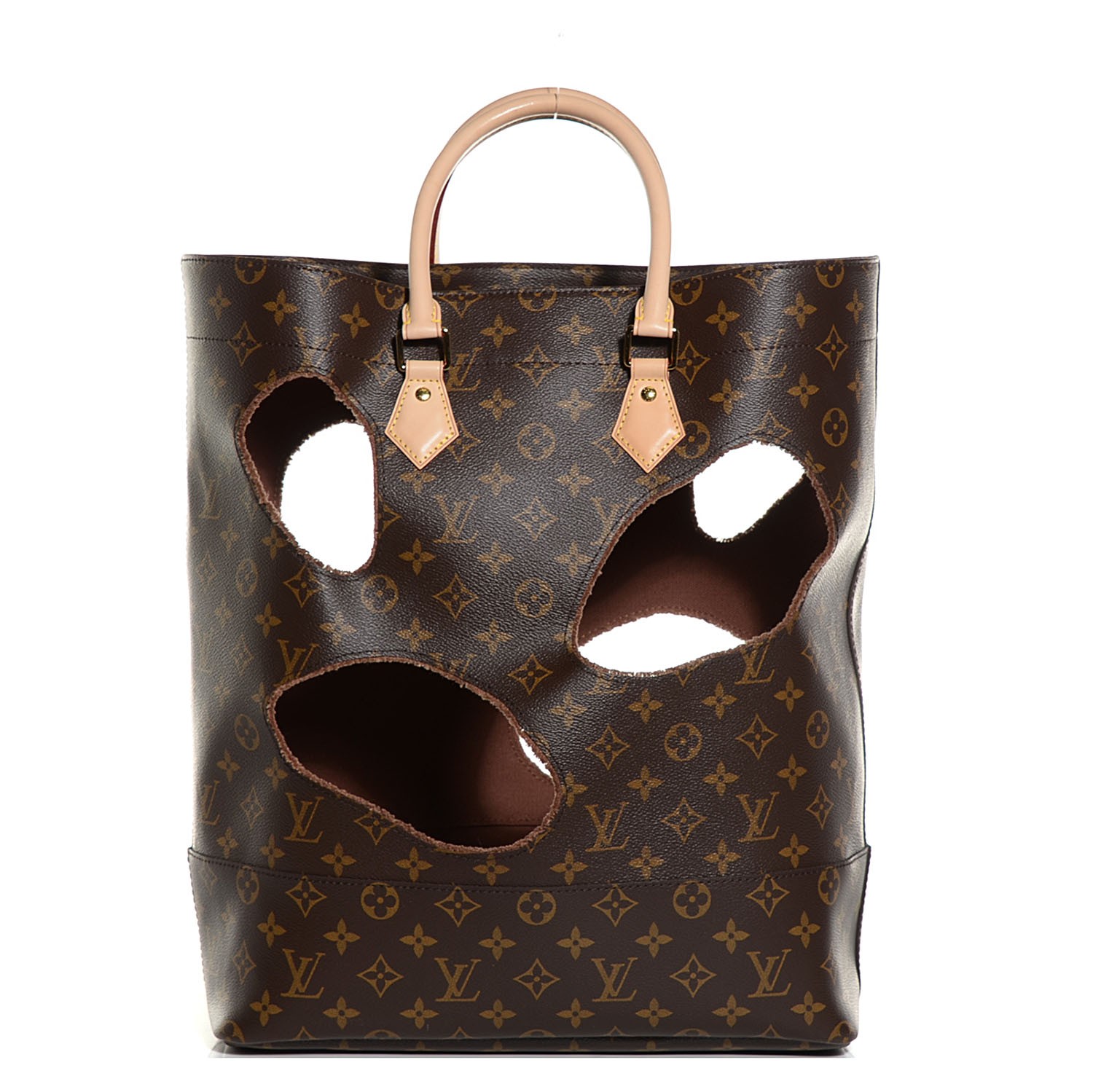 LOUIS VUITTON Monogram Rei Kawakubo Bag With Holes 101972