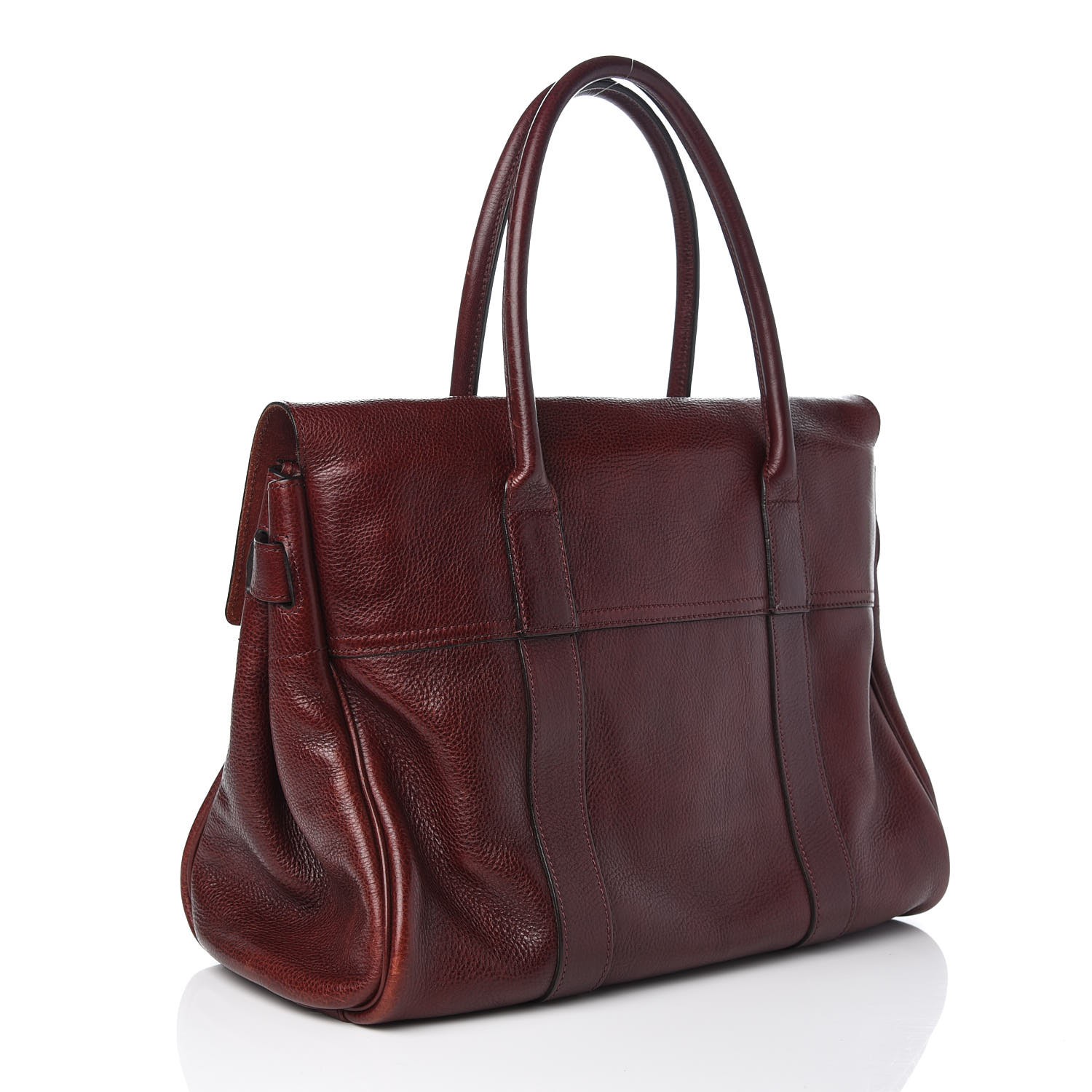 MULBERRY Natural Leather Bayswater Oxblood 308563