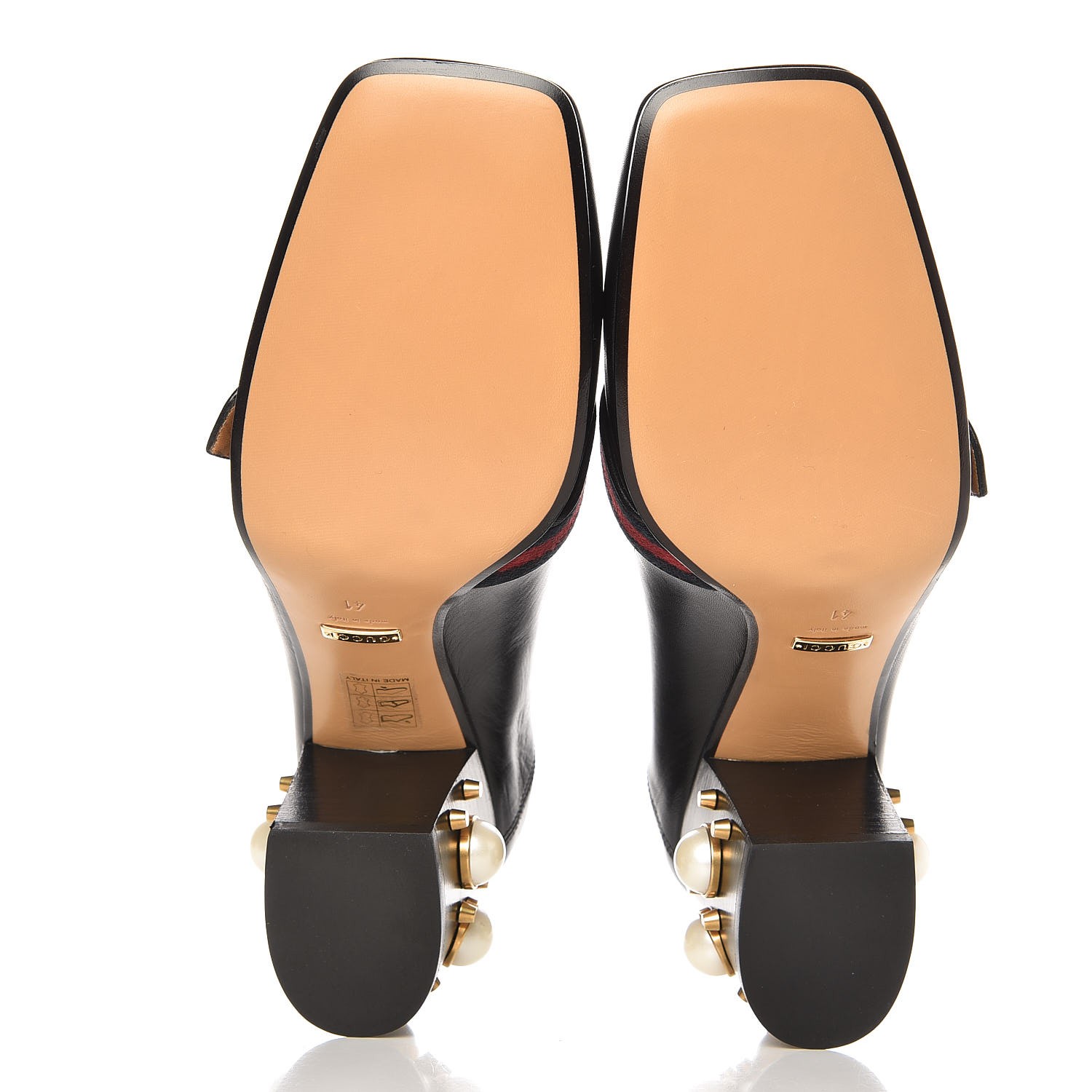 gucci peyton pearl pump