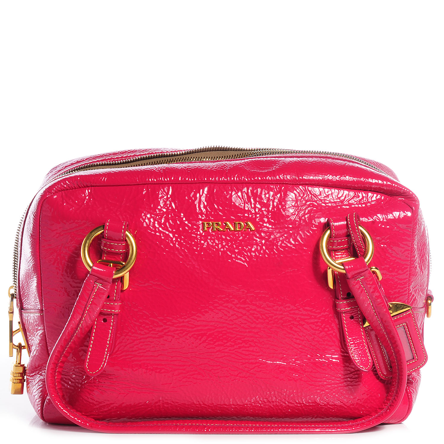 prada zip top tote