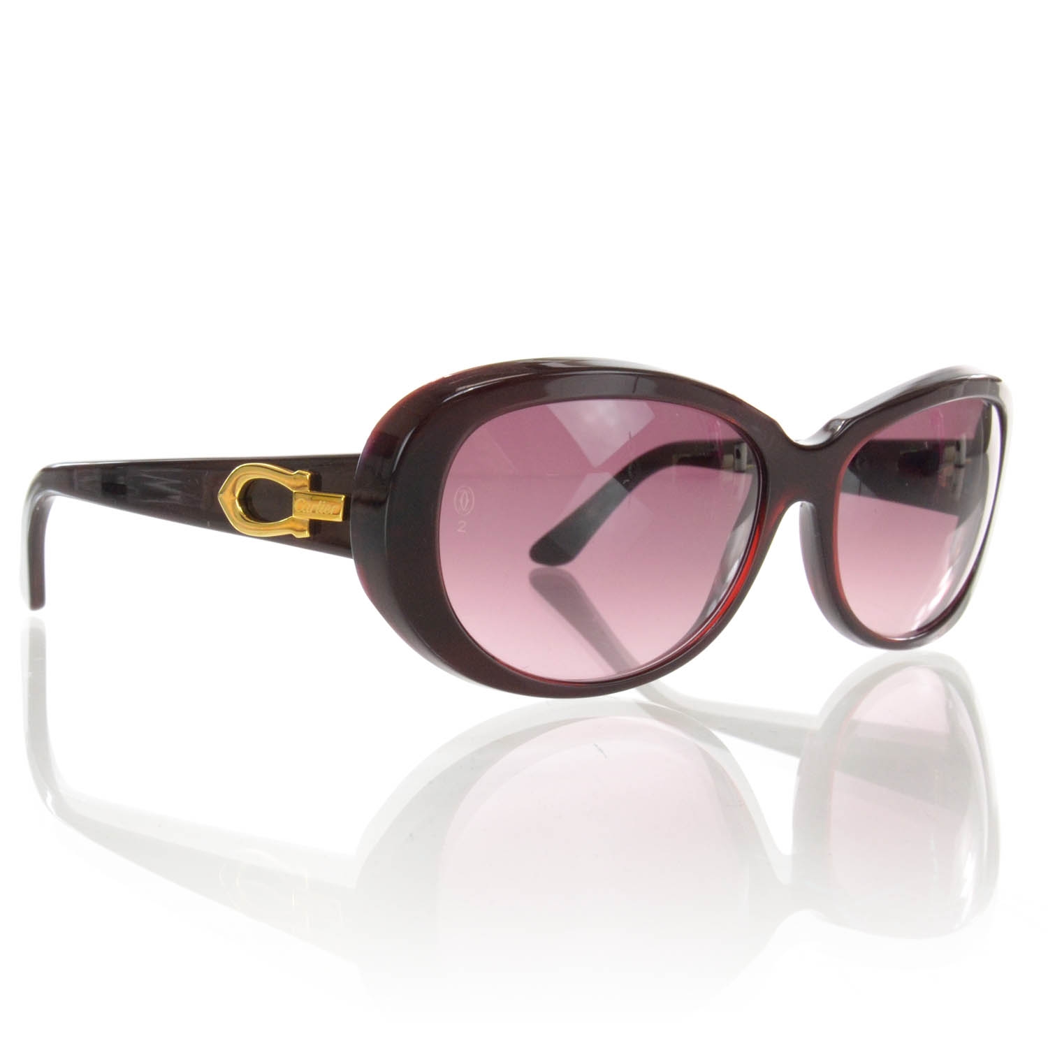 cartier glasses red