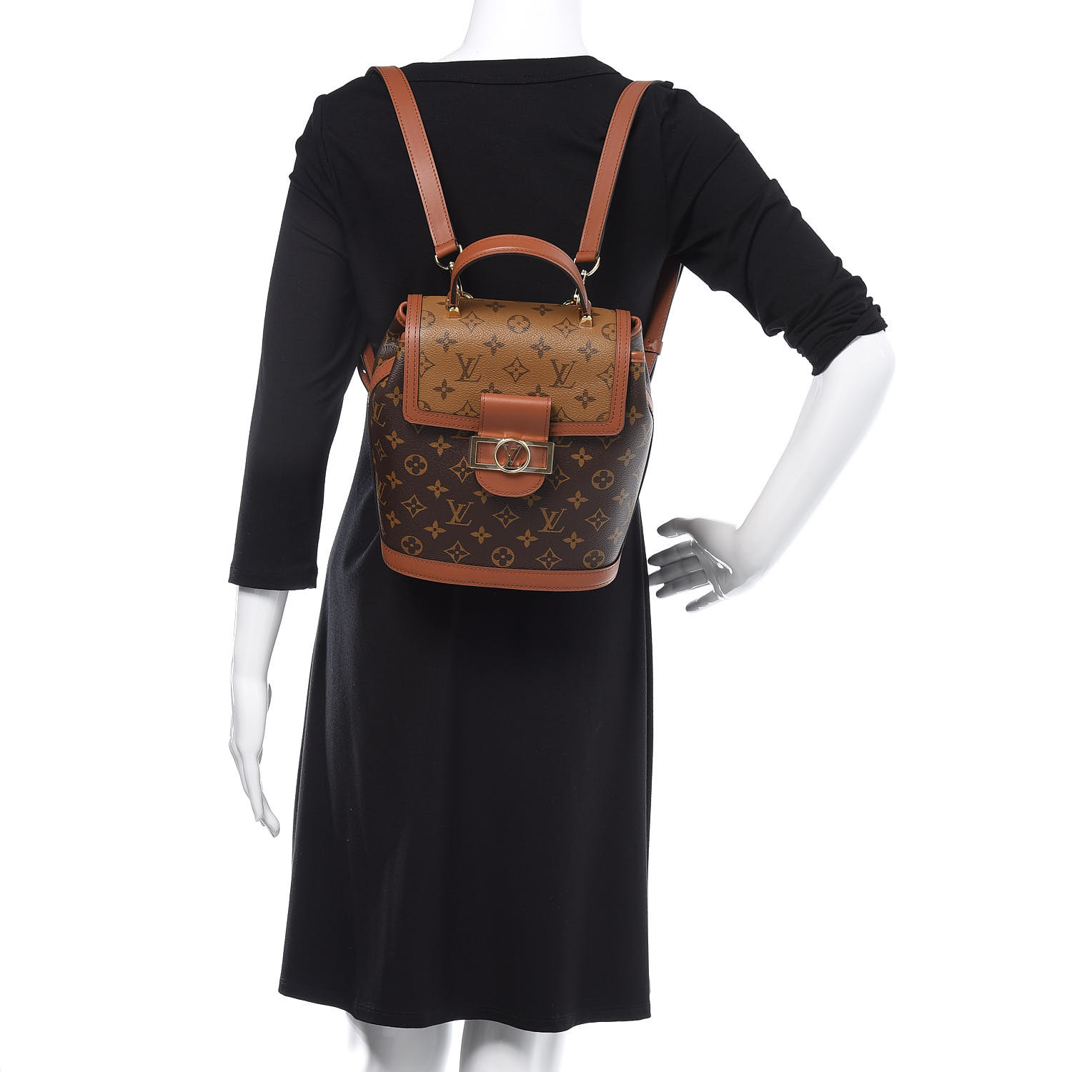 lv dauphine backpack price LOUIS VUITTON Reverse Monogram Dauphine Backpack PM 487205