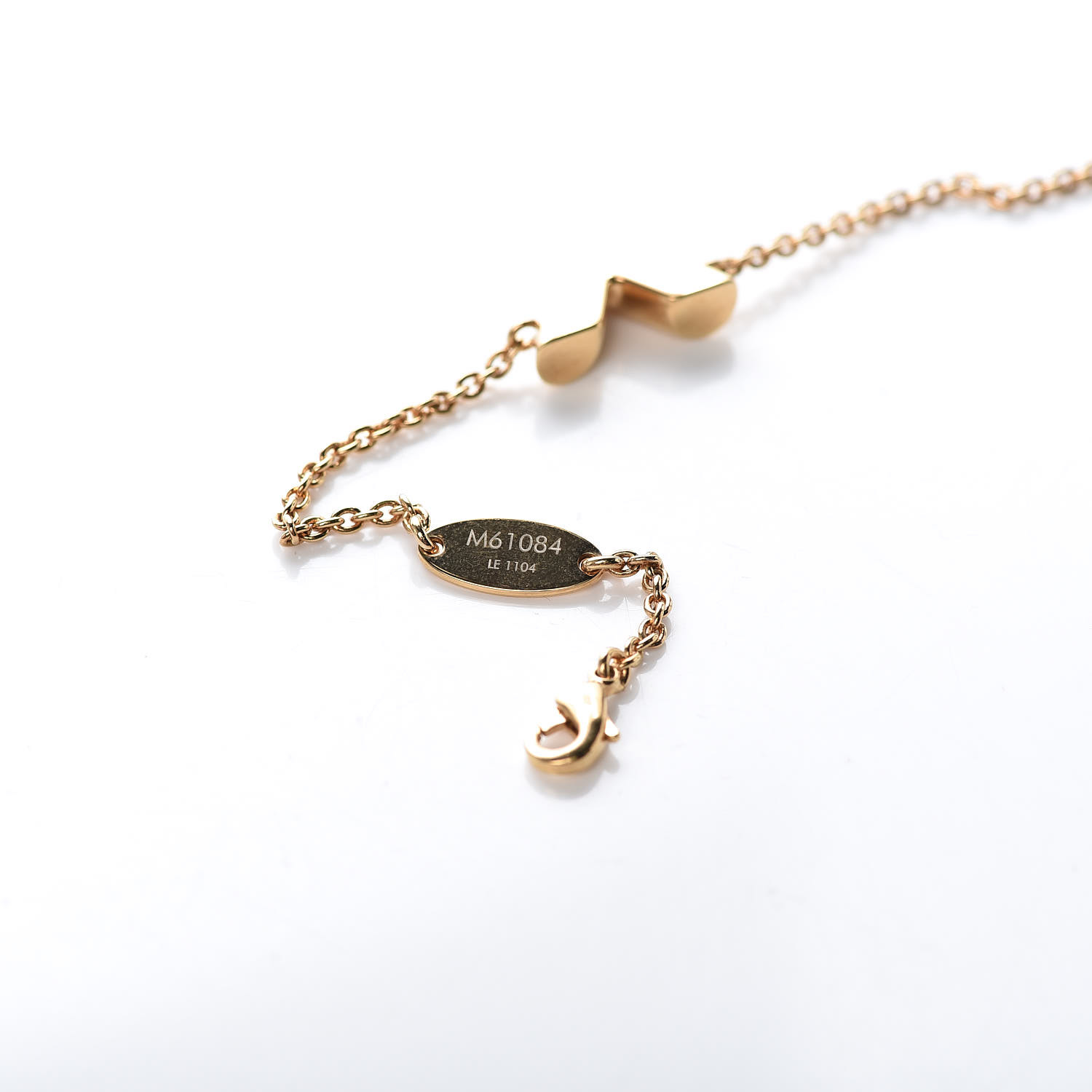LOUIS VUITTON Essential V Bracelet Gold 407936