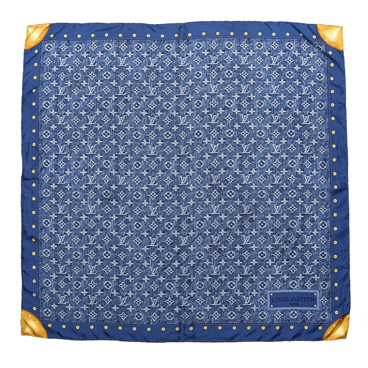blue bandana louis vuitton