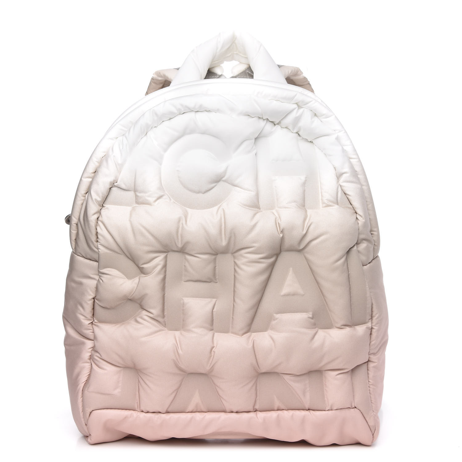 pink and grey bag