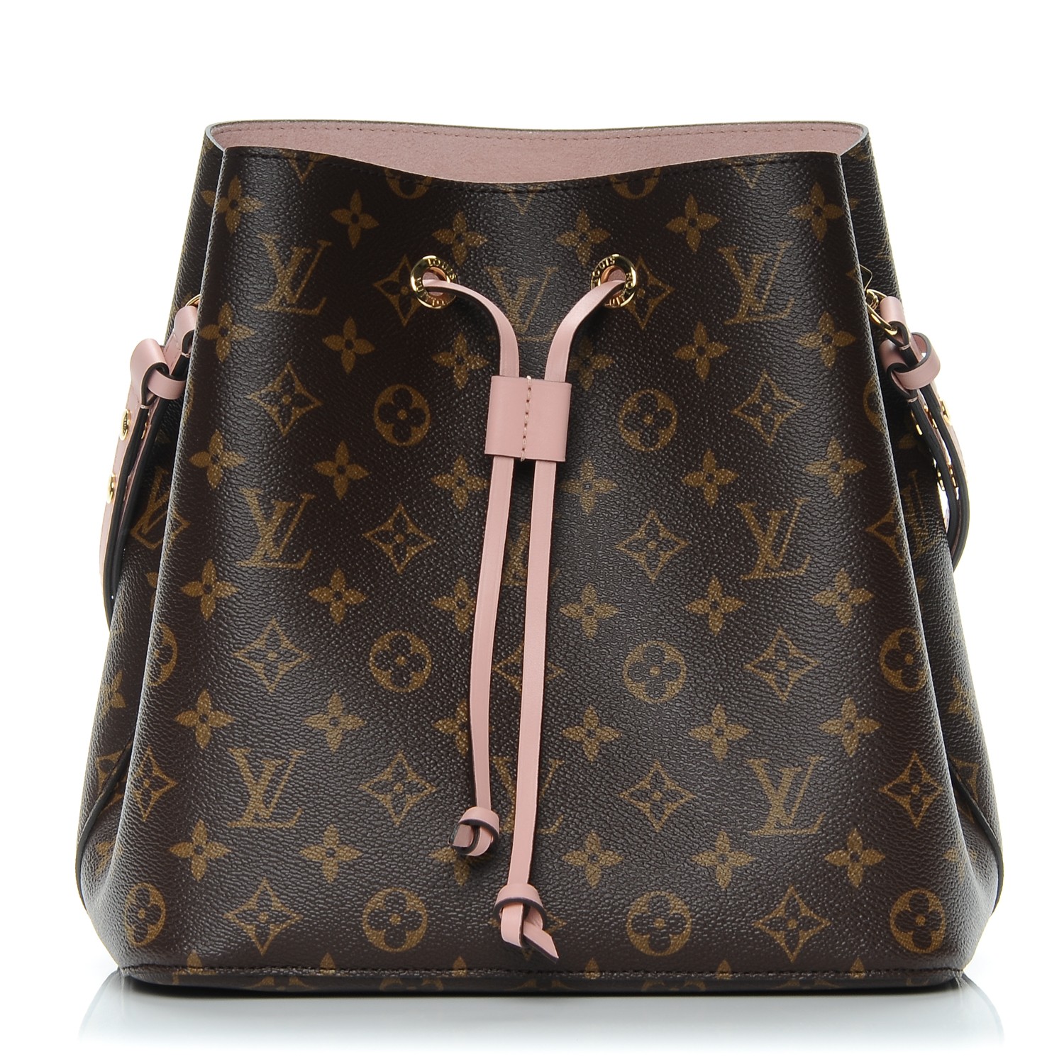 LOUIS VUITTON Monogram Neonoe MM Rose Poudre 200924