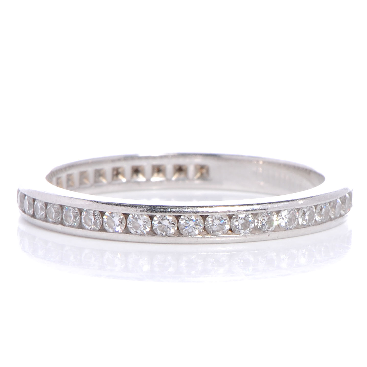 TIFFANY Platinum Diamond 2mm Wedding Band 6 71002