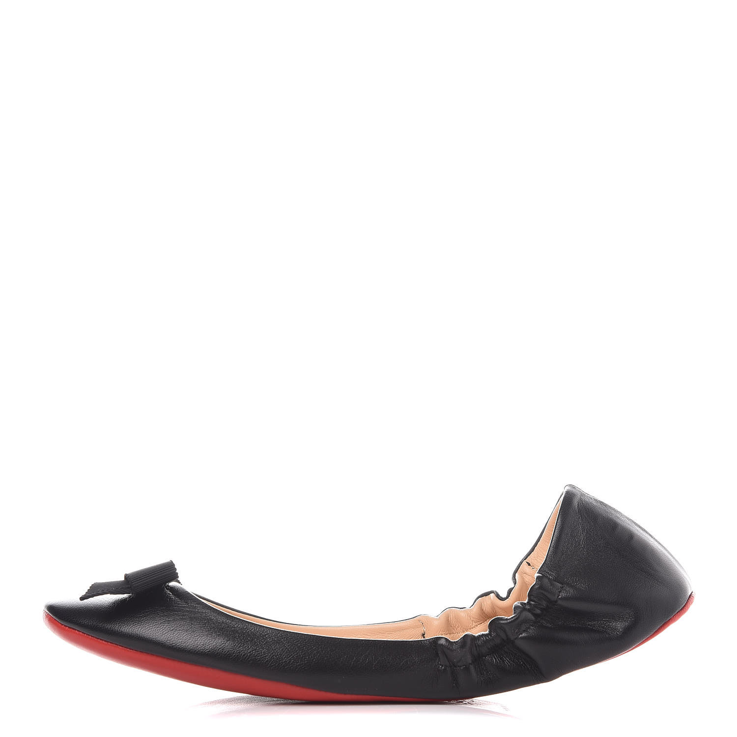 air loubi red sole ballet flats