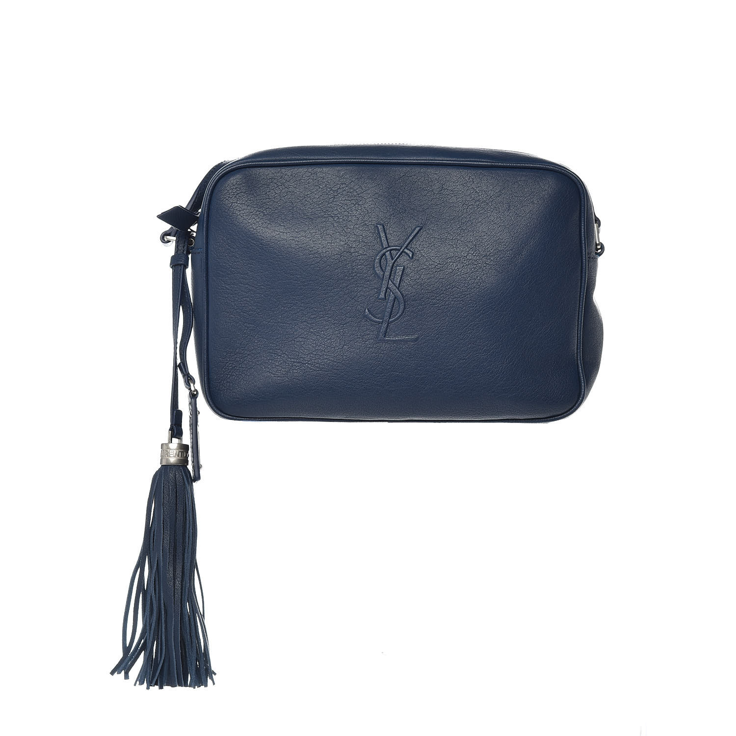 ysl camera bag blue