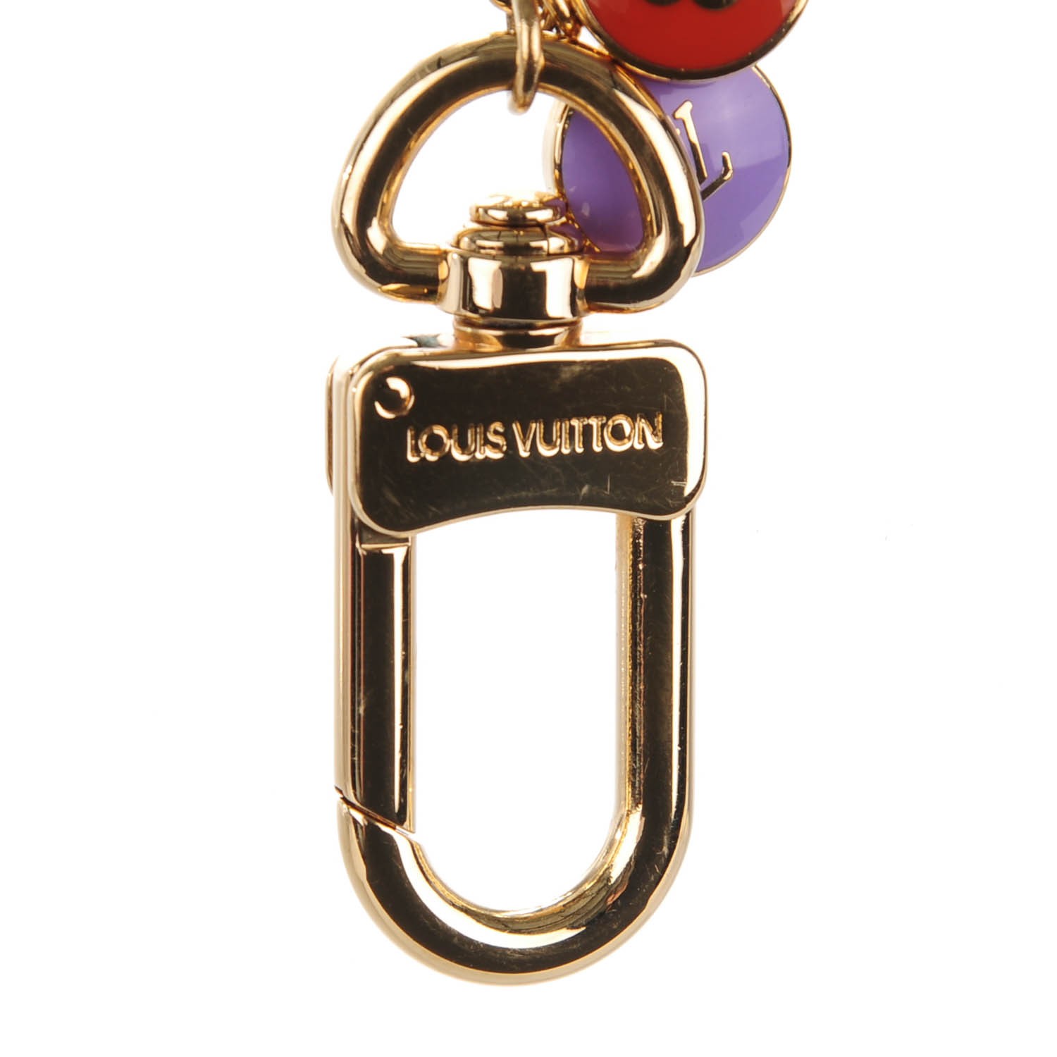 LOUIS VUITTON Pastilles Key Chain Bag Charm Multicolor 148772